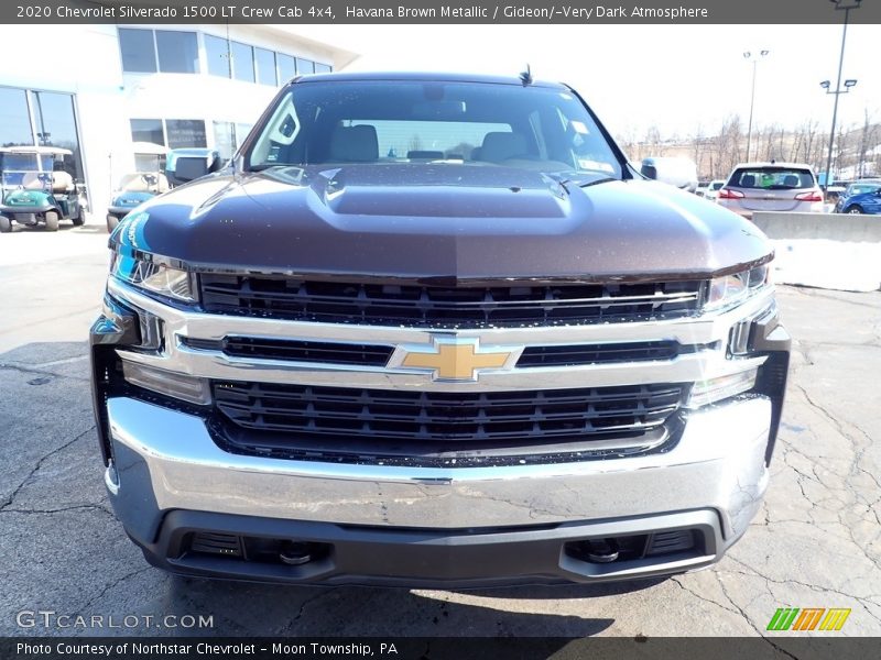 Havana Brown Metallic / Gideon/­Very Dark Atmosphere 2020 Chevrolet Silverado 1500 LT Crew Cab 4x4