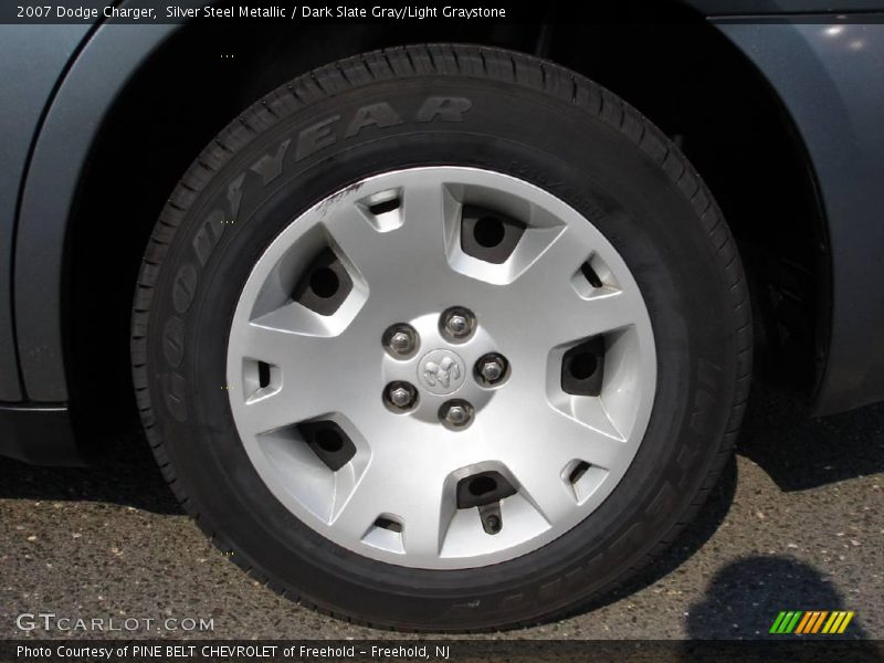 Silver Steel Metallic / Dark Slate Gray/Light Graystone 2007 Dodge Charger