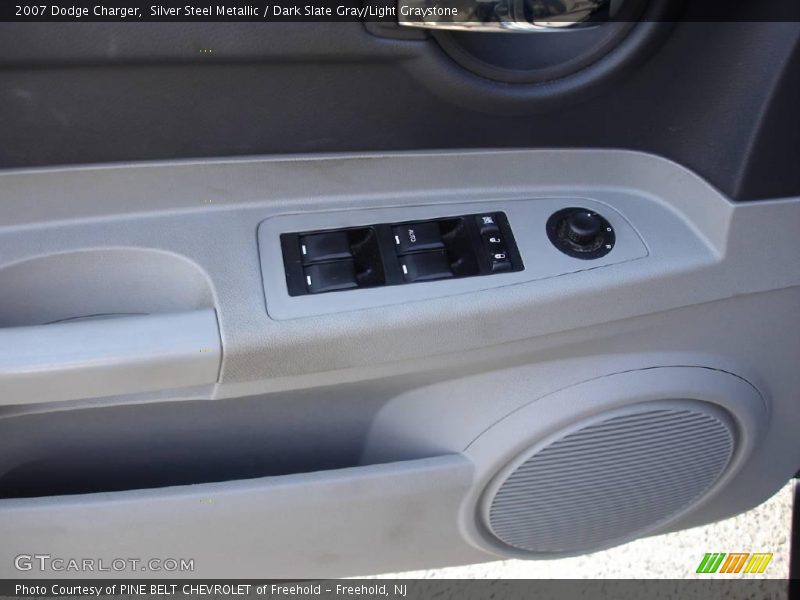 Silver Steel Metallic / Dark Slate Gray/Light Graystone 2007 Dodge Charger