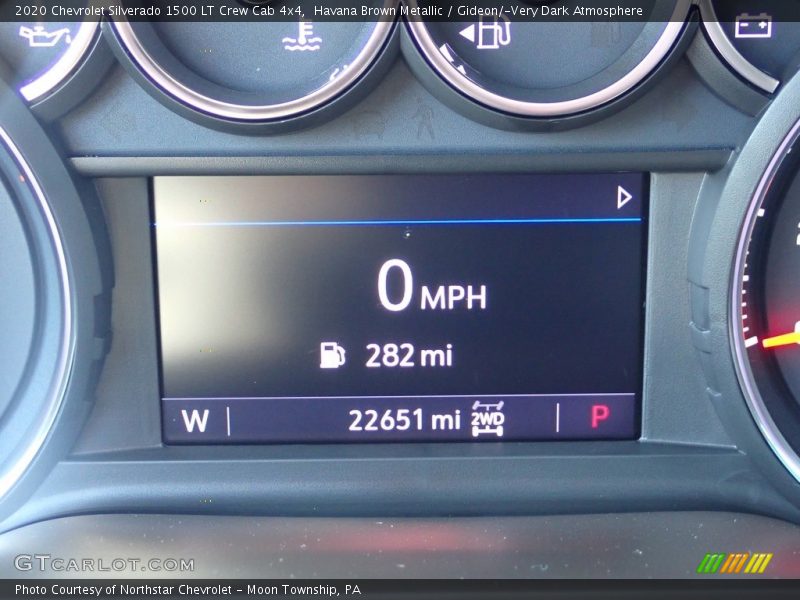 Havana Brown Metallic / Gideon/­Very Dark Atmosphere 2020 Chevrolet Silverado 1500 LT Crew Cab 4x4