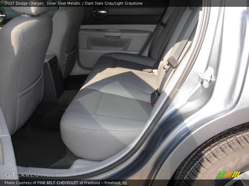 Silver Steel Metallic / Dark Slate Gray/Light Graystone 2007 Dodge Charger