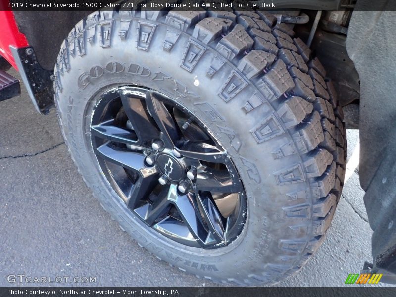 Red Hot / Jet Black 2019 Chevrolet Silverado 1500 Custom Z71 Trail Boss Double Cab 4WD