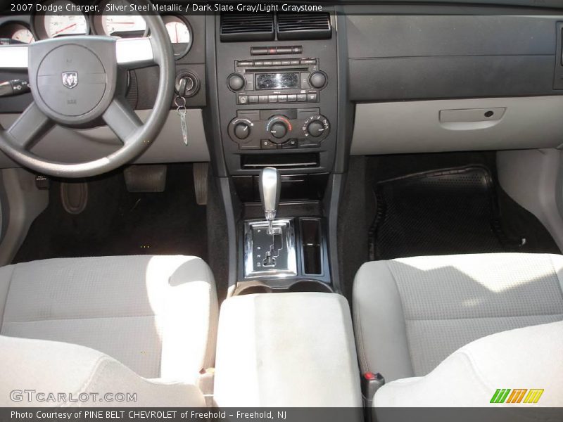Silver Steel Metallic / Dark Slate Gray/Light Graystone 2007 Dodge Charger