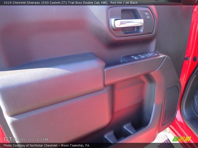 Red Hot / Jet Black 2019 Chevrolet Silverado 1500 Custom Z71 Trail Boss Double Cab 4WD
