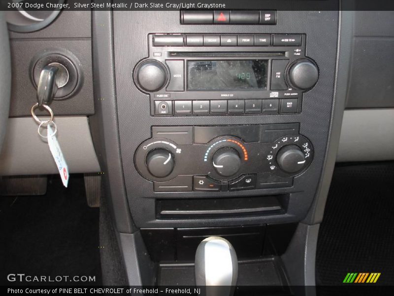 Silver Steel Metallic / Dark Slate Gray/Light Graystone 2007 Dodge Charger