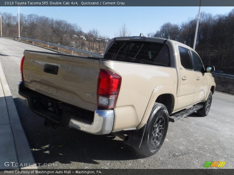 Quicksand / Cement Gray 2019 Toyota Tacoma SR5 Double Cab 4x4