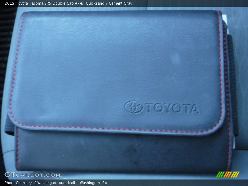 Quicksand / Cement Gray 2019 Toyota Tacoma SR5 Double Cab 4x4