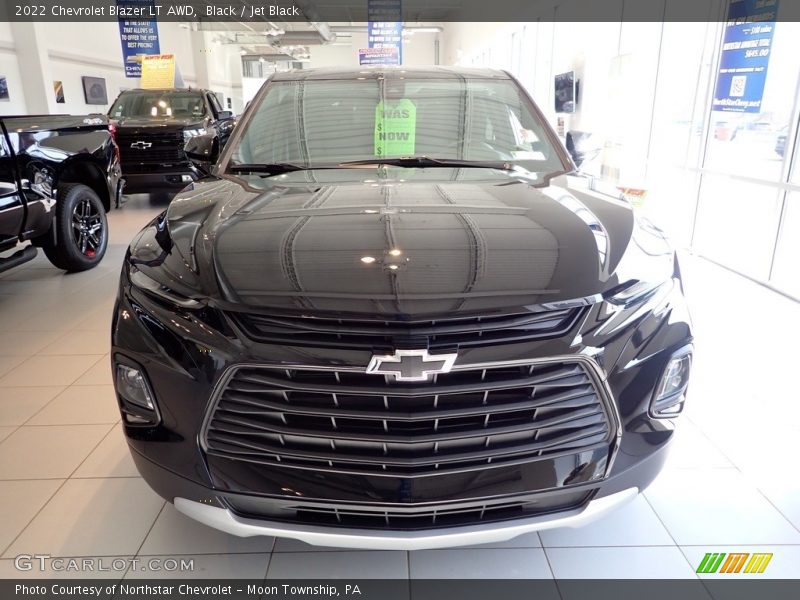 Black / Jet Black 2022 Chevrolet Blazer LT AWD