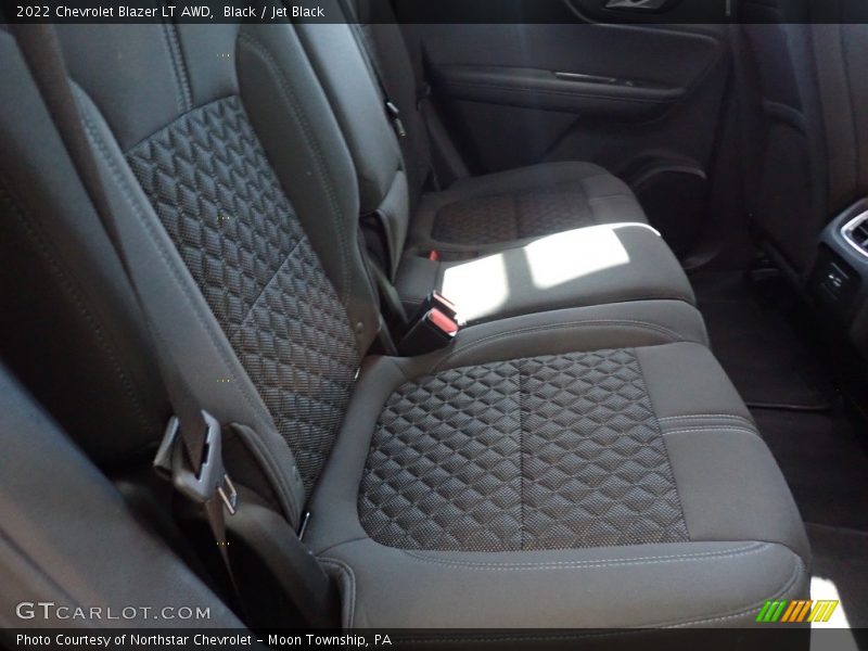Rear Seat of 2022 Blazer LT AWD