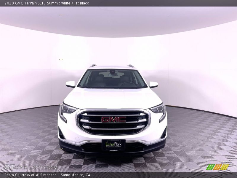 Summit White / Jet Black 2020 GMC Terrain SLT