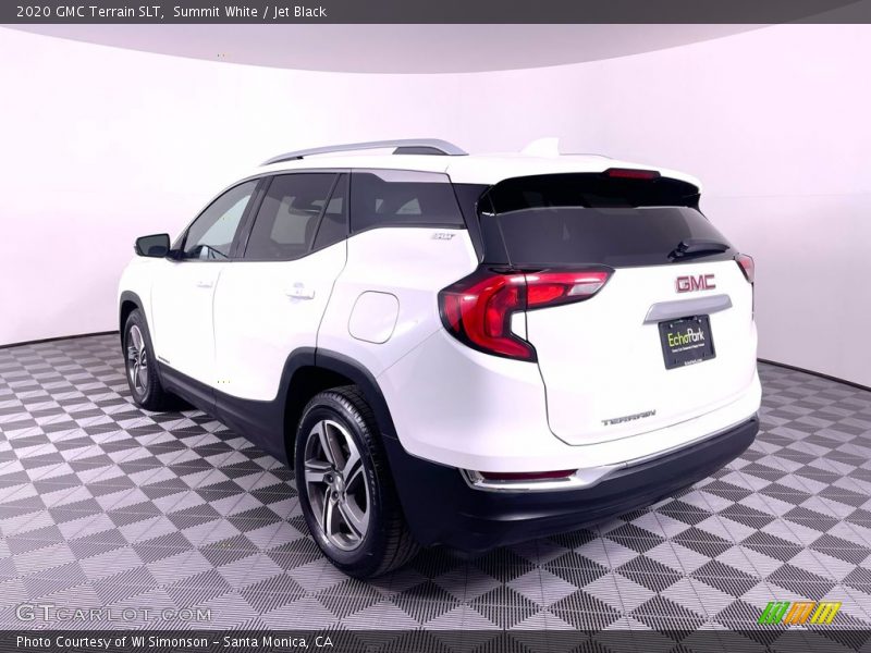 Summit White / Jet Black 2020 GMC Terrain SLT