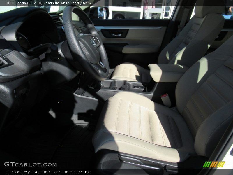 Platinum White Pearl / Ivory 2019 Honda CR-V LX