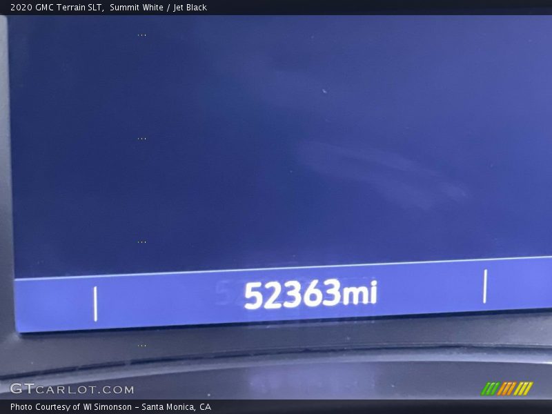 Summit White / Jet Black 2020 GMC Terrain SLT