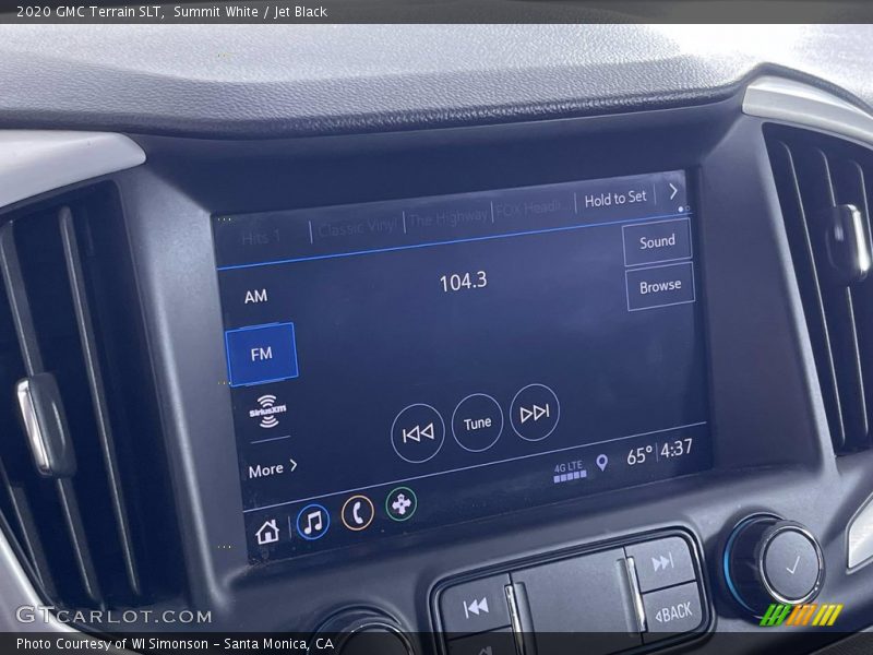 Summit White / Jet Black 2020 GMC Terrain SLT