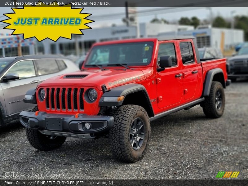 Firecracker Red / Black 2021 Jeep Gladiator Mojave 4x4