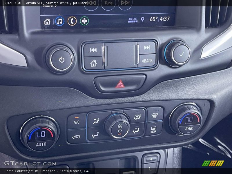 Summit White / Jet Black 2020 GMC Terrain SLT