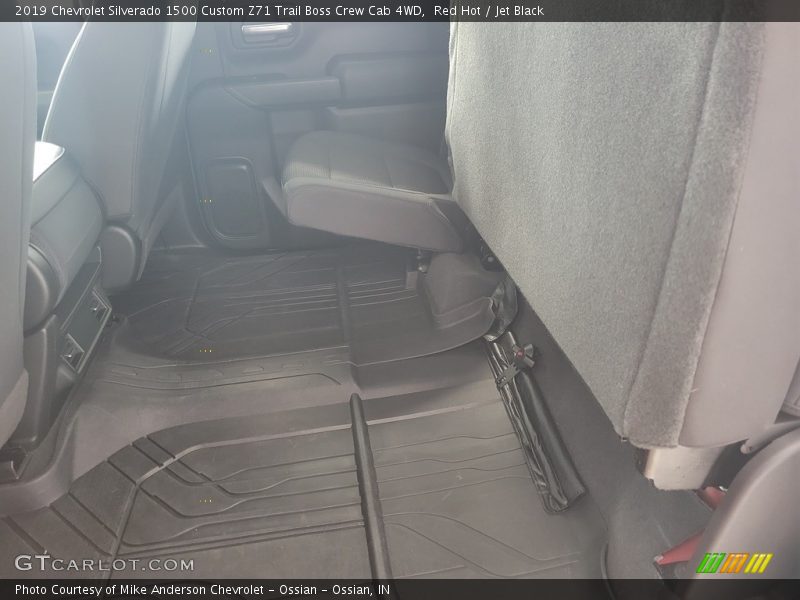 Red Hot / Jet Black 2019 Chevrolet Silverado 1500 Custom Z71 Trail Boss Crew Cab 4WD