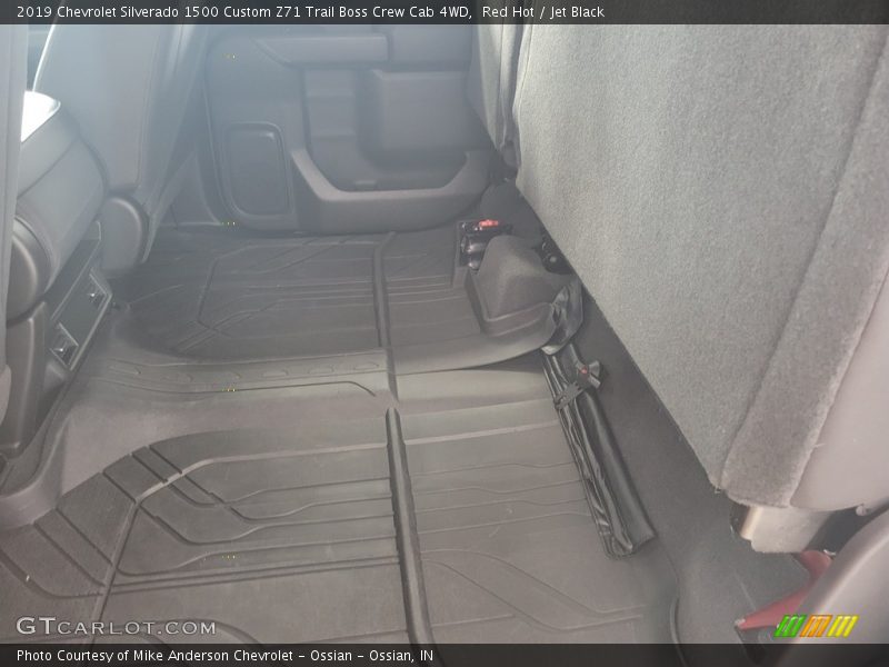 Red Hot / Jet Black 2019 Chevrolet Silverado 1500 Custom Z71 Trail Boss Crew Cab 4WD