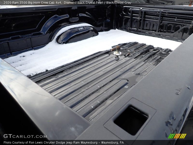 Diamond Black Crystal Pearl / Black/Diesel Gray 2020 Ram 3500 Big Horn Crew Cab 4x4