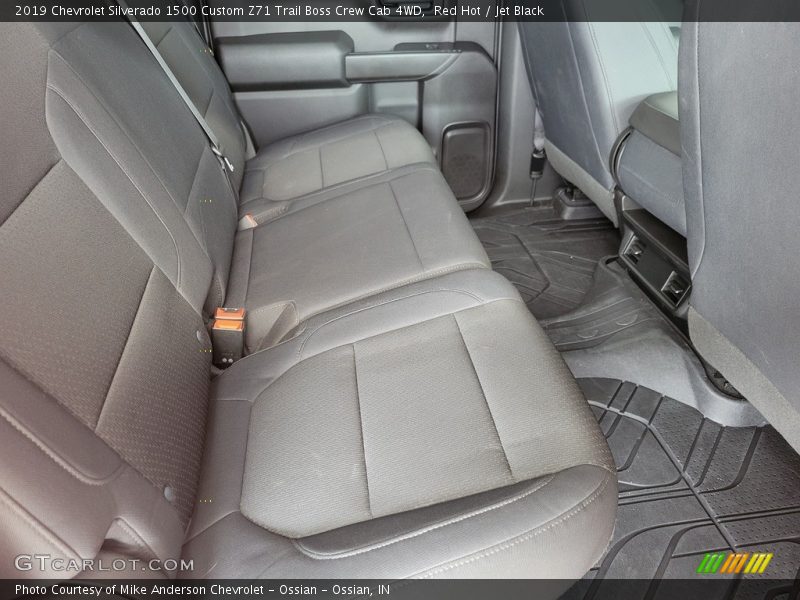 Red Hot / Jet Black 2019 Chevrolet Silverado 1500 Custom Z71 Trail Boss Crew Cab 4WD