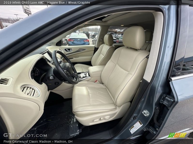 Front Seat of 2019 QX60 Luxe AWD