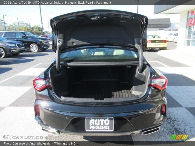 Majestic Black Pearl / Parchment 2021 Acura TLX SH-AWD Advance Sedan