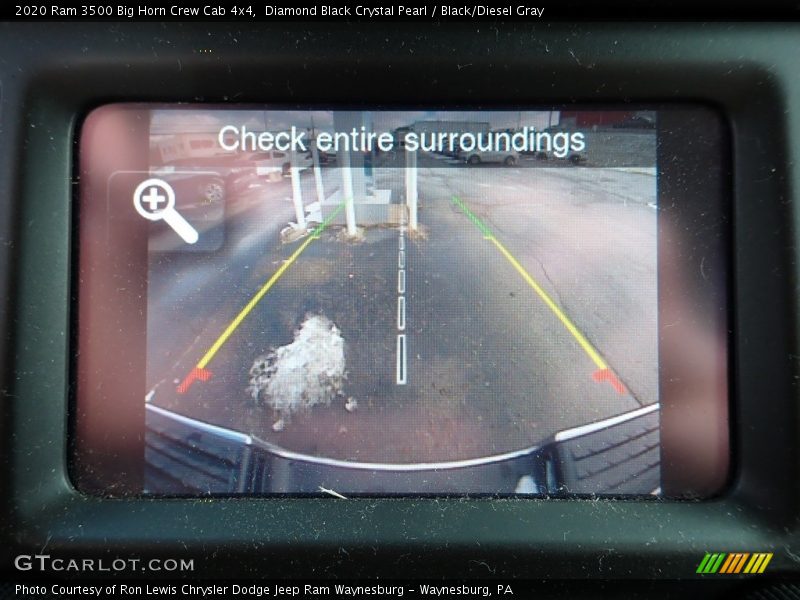 Diamond Black Crystal Pearl / Black/Diesel Gray 2020 Ram 3500 Big Horn Crew Cab 4x4