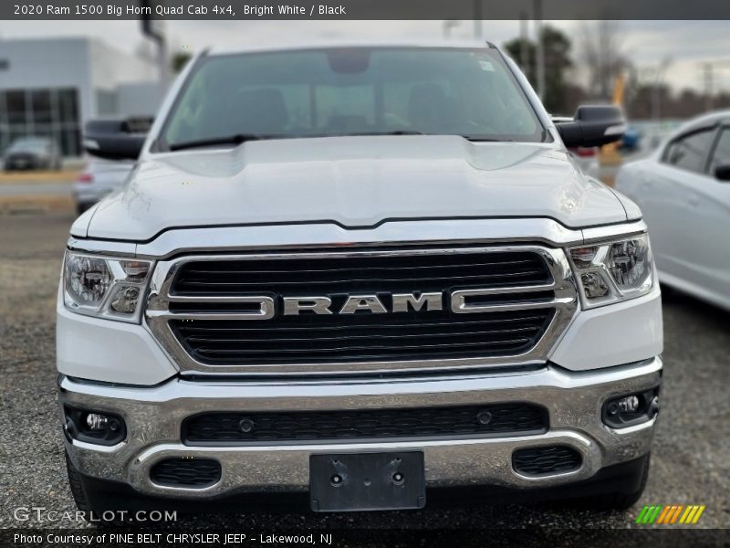 Bright White / Black 2020 Ram 1500 Big Horn Quad Cab 4x4