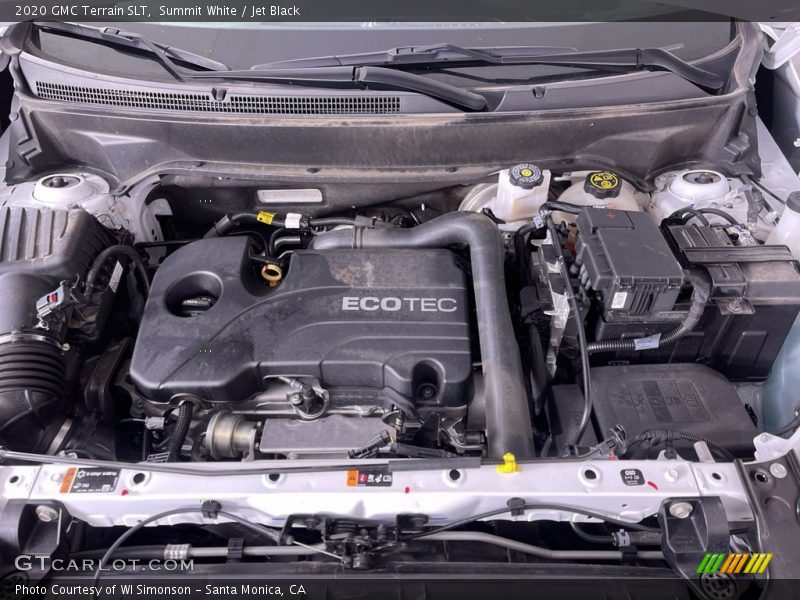 Summit White / Jet Black 2020 GMC Terrain SLT