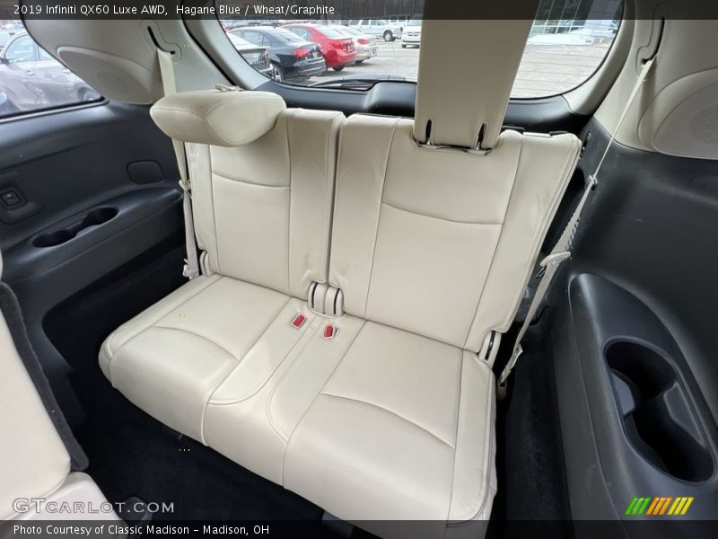 Rear Seat of 2019 QX60 Luxe AWD