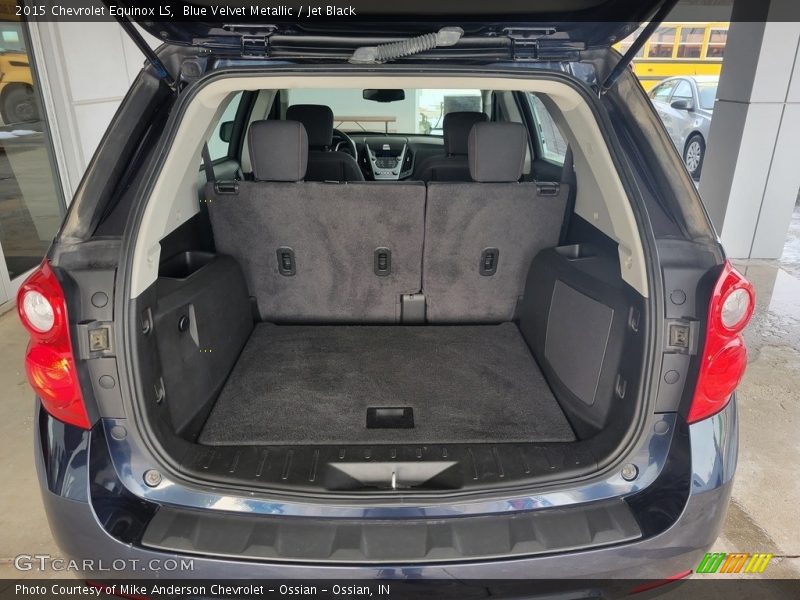 Blue Velvet Metallic / Jet Black 2015 Chevrolet Equinox LS