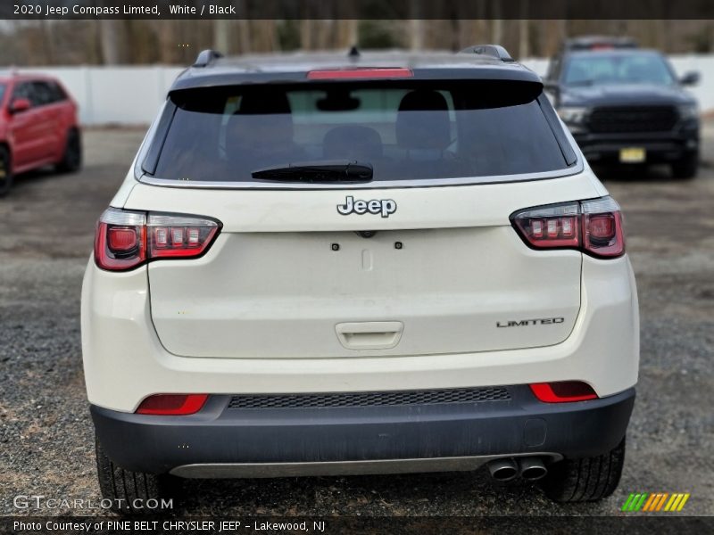 White / Black 2020 Jeep Compass Limted