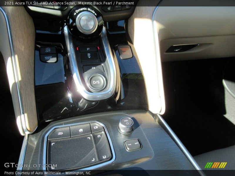 Controls of 2021 TLX SH-AWD Advance Sedan