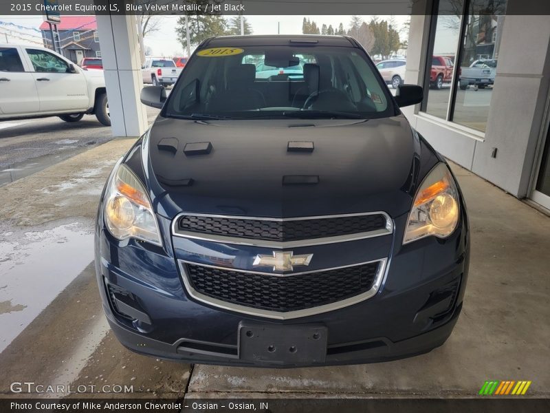 Blue Velvet Metallic / Jet Black 2015 Chevrolet Equinox LS