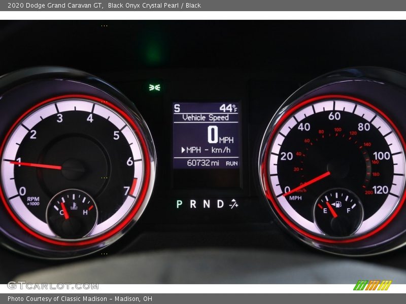 Black Onyx Crystal Pearl / Black 2020 Dodge Grand Caravan GT