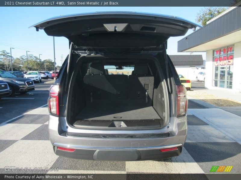 Satin Steel Metallic / Jet Black 2021 Chevrolet Suburban LT 4WD