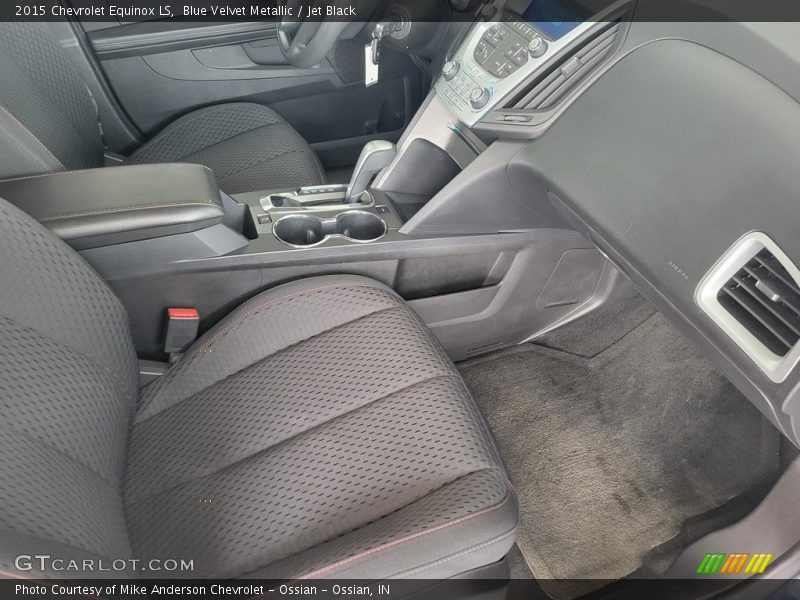 Blue Velvet Metallic / Jet Black 2015 Chevrolet Equinox LS
