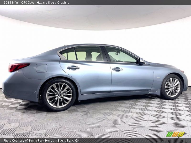 Hagane Blue / Graphite 2018 Infiniti Q50 3.0t