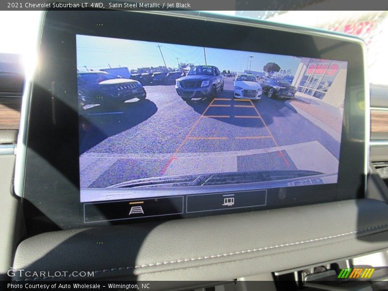 Satin Steel Metallic / Jet Black 2021 Chevrolet Suburban LT 4WD