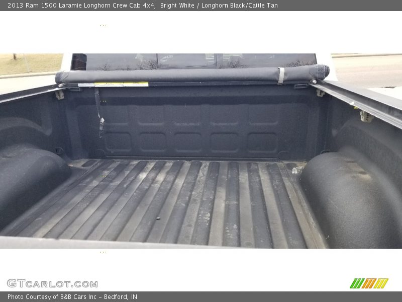 Bright White / Longhorn Black/Cattle Tan 2013 Ram 1500 Laramie Longhorn Crew Cab 4x4