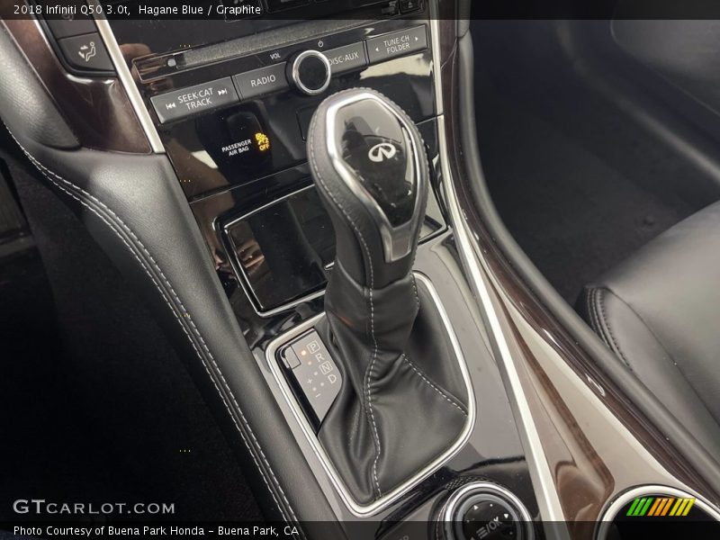 Hagane Blue / Graphite 2018 Infiniti Q50 3.0t