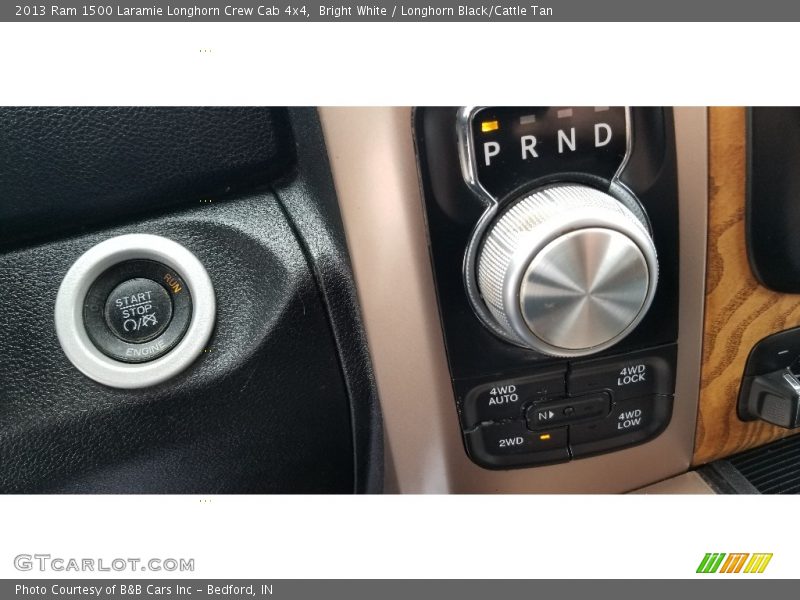 Bright White / Longhorn Black/Cattle Tan 2013 Ram 1500 Laramie Longhorn Crew Cab 4x4