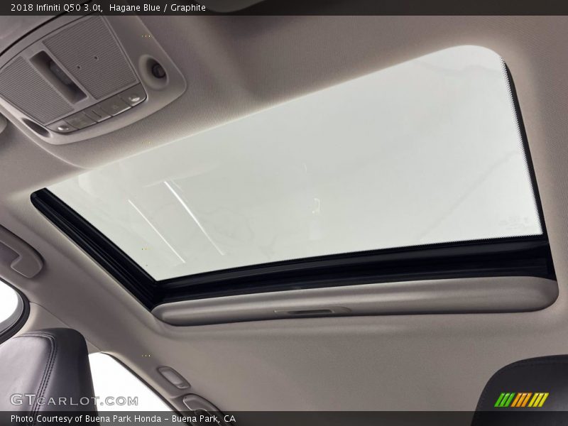 Hagane Blue / Graphite 2018 Infiniti Q50 3.0t