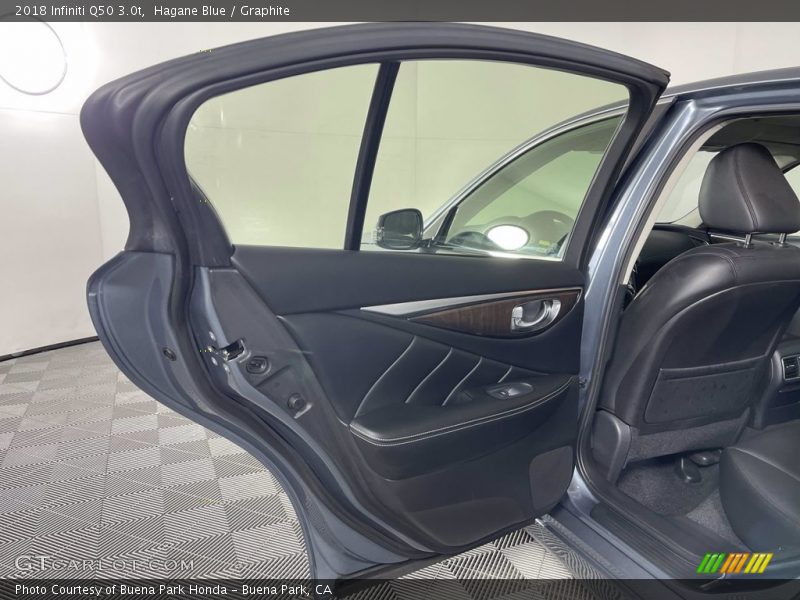 Hagane Blue / Graphite 2018 Infiniti Q50 3.0t