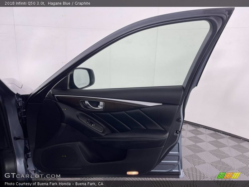 Hagane Blue / Graphite 2018 Infiniti Q50 3.0t