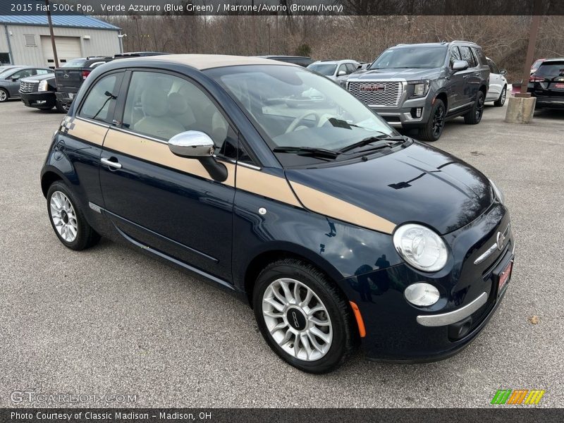 Front 3/4 View of 2015 500c Pop