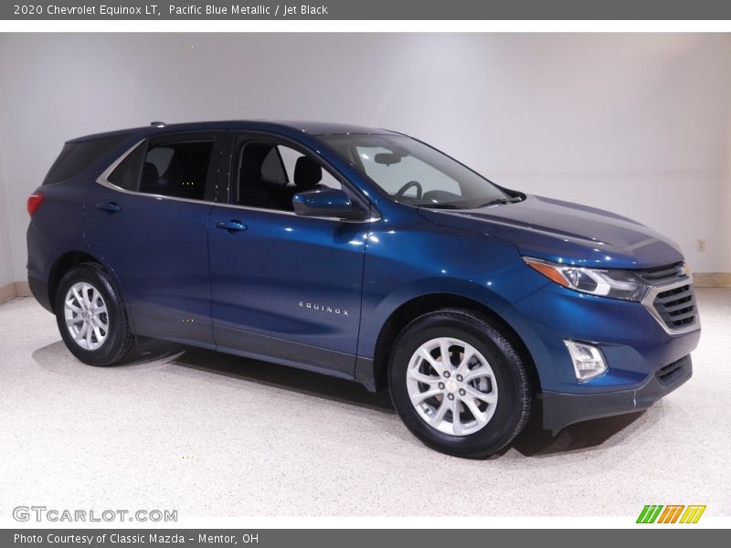Pacific Blue Metallic / Jet Black 2020 Chevrolet Equinox LT