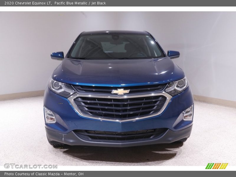Pacific Blue Metallic / Jet Black 2020 Chevrolet Equinox LT