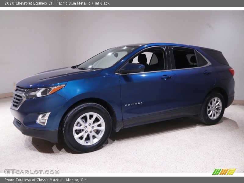 Pacific Blue Metallic / Jet Black 2020 Chevrolet Equinox LT