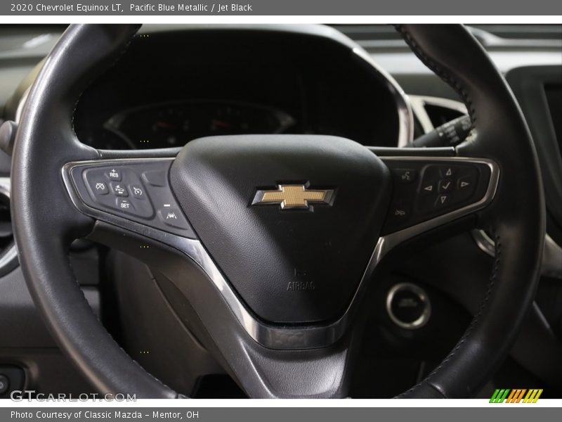 Pacific Blue Metallic / Jet Black 2020 Chevrolet Equinox LT